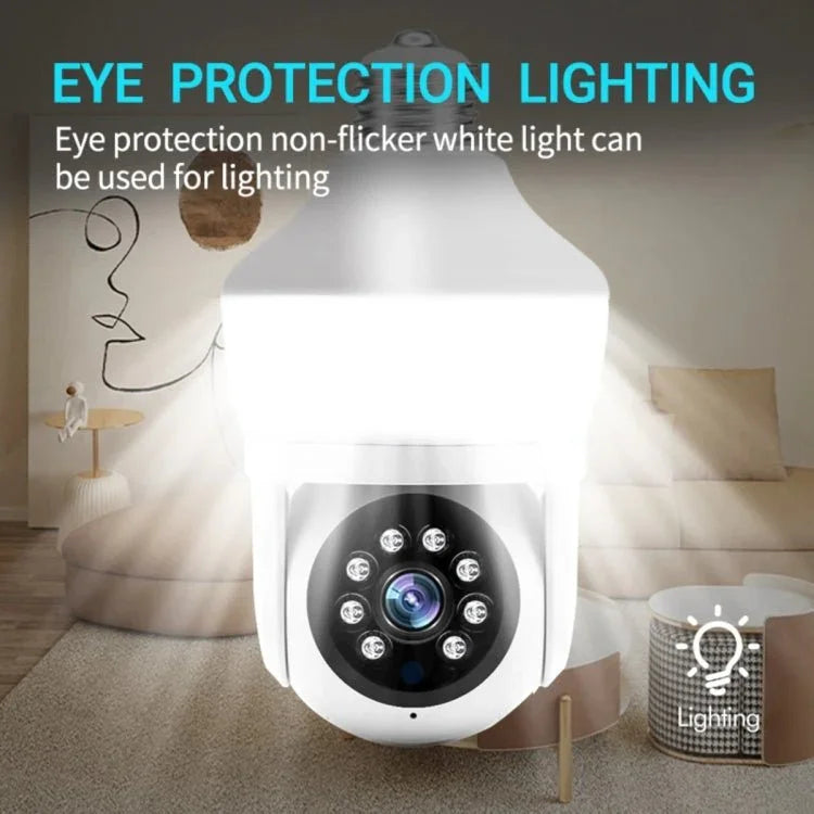 DP43 Bulb - type Motion Tracking Night Vision Smart Camera Supports Voice Intercom - Trustpick
