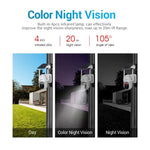 ESCAM QF103 3MP Cloud Storage PT WIFI PIR Alarm IP Camera with Solar Panel Battery Support Full Color Night Vision & Two Way Audio - Trustpick