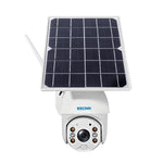 ESCAM QF480 US Version HD 1080P IP66 Waterproof 4G Solar Panel PT IP Camera without Battery, Support Night Vision / Motion Detection / TF Card / Two Way Audio - Trustpick