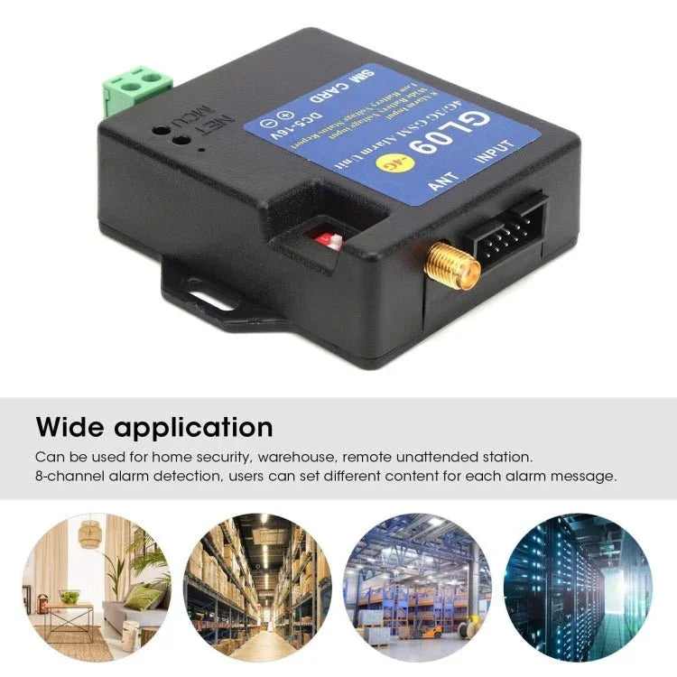GL09 4G Version 8 Channel GSM Alarm Security System Module - Trustpick