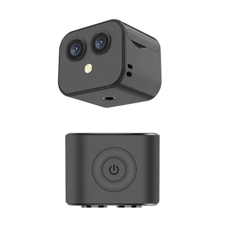HD 4K Dual Lens Wifi Camera Mobile Phone Wireless Remote Two Way Intercourse Monitoring Camera - Trustpick