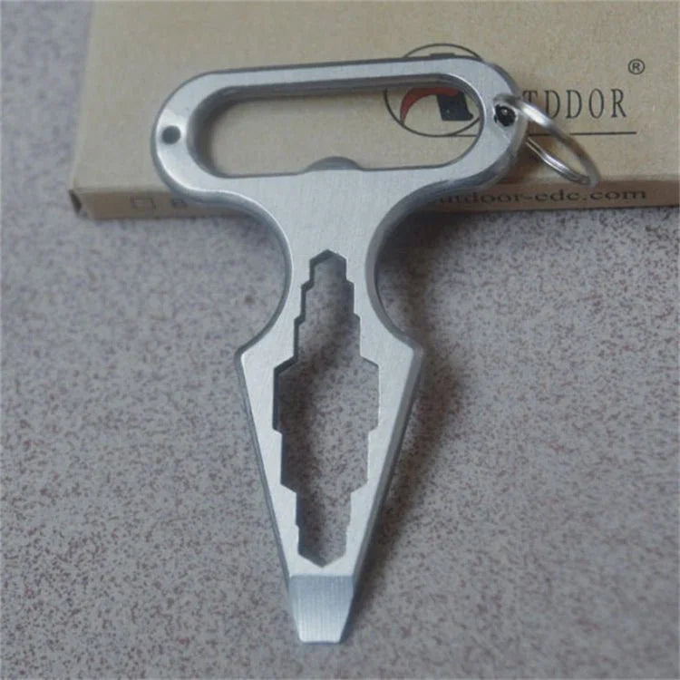 Mini Pocket EDC Stainless Steel Multi - function Self Security Defense Personal Tactical Tool - Trustpick