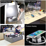 Mobile Phone Anti - theft Alarm Display Stand with Remote Control for Mobile Phones with Type - C / USB - C Port - Trustpick