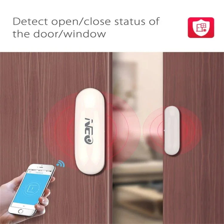 NEO NAS - DS01W Wireless WiFi Realtime LED Door Sensor & Window Sensor - Trustpick