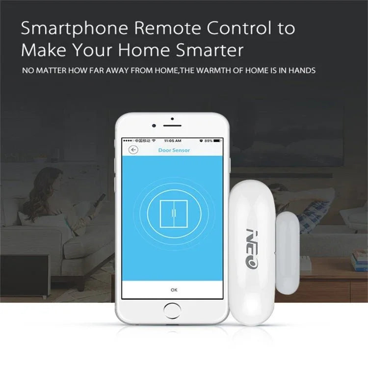 NEO NAS - DS01W Wireless WiFi Realtime LED Door Sensor & Window Sensor - Trustpick