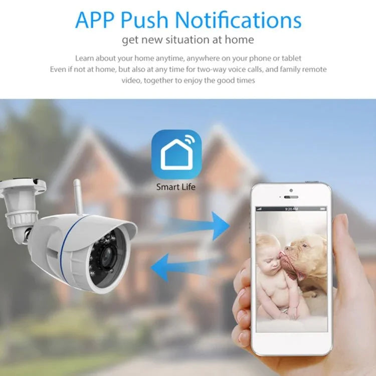 NEO NIP - 56AI Outdoor Waterproof WiFi IP Camera, with IR Night Vision & Mobile Phone Remote Control - Trustpick