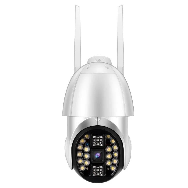 QX33 1080P Panoramic PTZ 360 Degree Rotating WIFI Camera, Support Day and Night Full Color & Two - way Voice Intercom & Motion Detection Alarm & Video Playback & 64GB TF Card, AU Plug - Trustpick