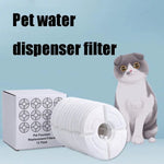 Round Pet Automatic Water Dispenser Filter Core High Iodine Value Coconut Shell Activated Carbon Filter Cotton - Trustpick