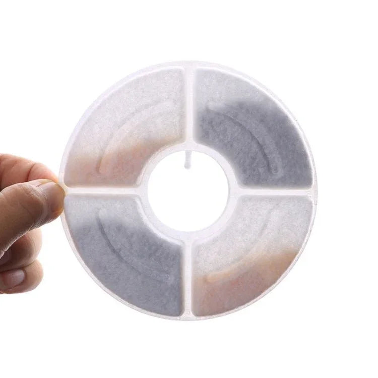 Round Pet Automatic Water Dispenser Filter Core High Iodine Value Coconut Shell Activated Carbon Filter Cotton - Trustpick