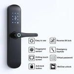 S011M Multi - functional Automatic Fingerprint Lock Hotel Apartment Intelligent Electronic Swipe Password Lock - Trustpick