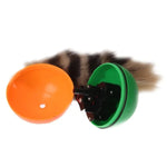 Small Motorized Rolling Chaser Ball Toy for Dog / Cat / Pet / Kid, Random Color Delivery - Trustpick