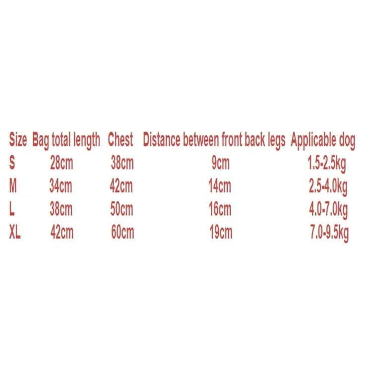 Traveling Portable Pet Chest Backpack Pet Carrier Bag - Trustpick