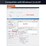 UHF RFID Desktop Reader / Writer Dual - Mode Output Electronic Tag Writer - Trustpick
