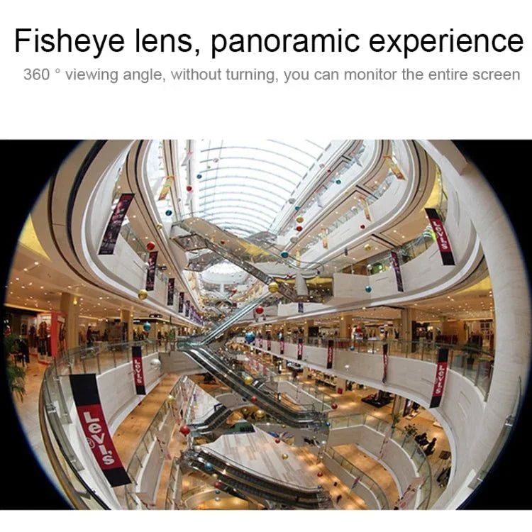 V380pro 360 Degree 1280*960P Network Panoramic Camera with TF Card Slot ,Support Mobile Phones Control - Trustpick